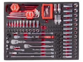 Conjunto para mantenimiento industrial Milwaukee - ¼″, ⅜″ (153uds)