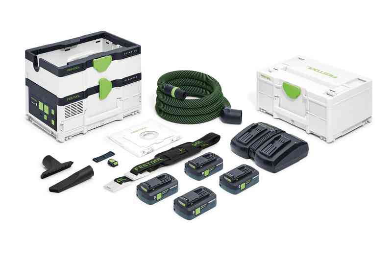 Aspirador profesional de batería Festool - CTLC SYS HPC 4,0 I-Plus CLEANTEC
