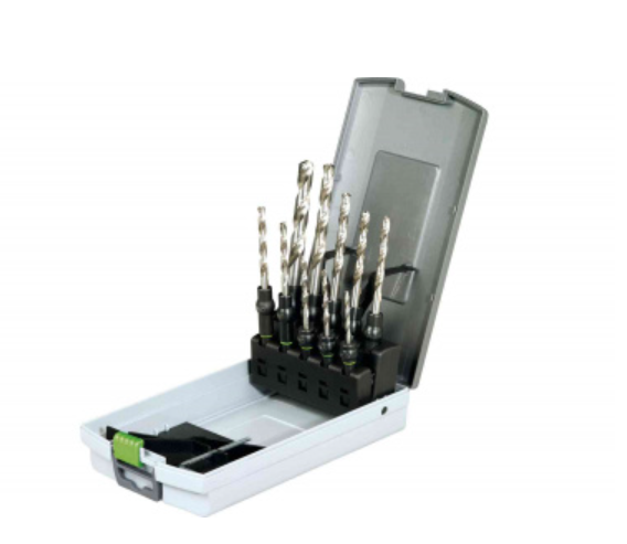 Estuche de brocas HSS Festool D3-10 CE/10