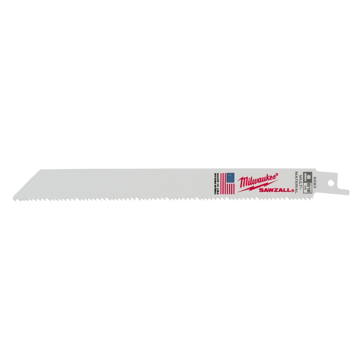 Hoja Sable UNIVERSAL Metal, Madera y Plástico 200mm 8/12Tpi - 5uds