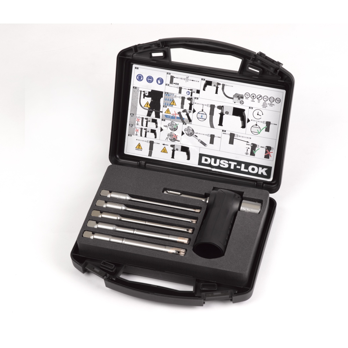 Estuche con brocasSDS-Plus DC