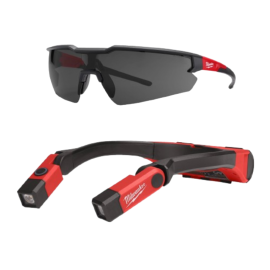 L4NL400-301 Linterna para cuello REDLITHIUM™ USB TRUEVIEW™+Gafas de seguridad básicas ahumadas