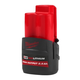 Batería Milwaukee - M12 HB2,5, M12™, REDLITHIUM™, HIGH OUTPUT™, 2,5 Ah