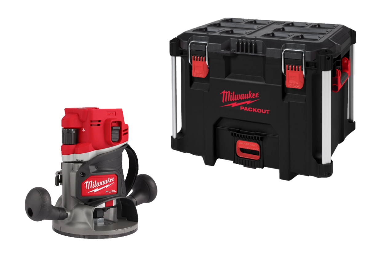 Fresadora Milwaukee - M18FR12KIT-0P 12 MM