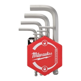 Juego de llaves Allen compactas Milwaukee - (9uds)