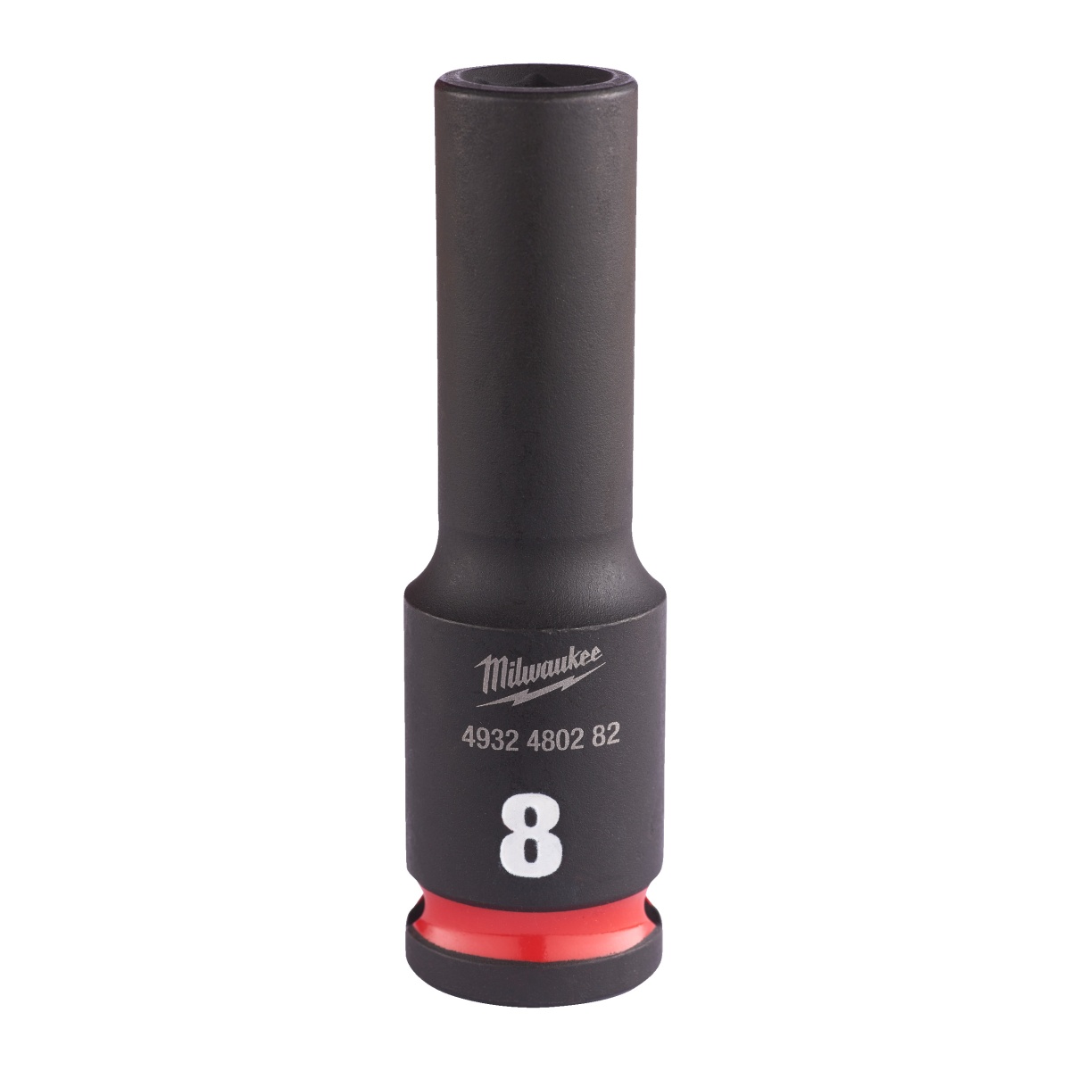 Vaso de impacto Milwaukee 3/8" largo 8mm