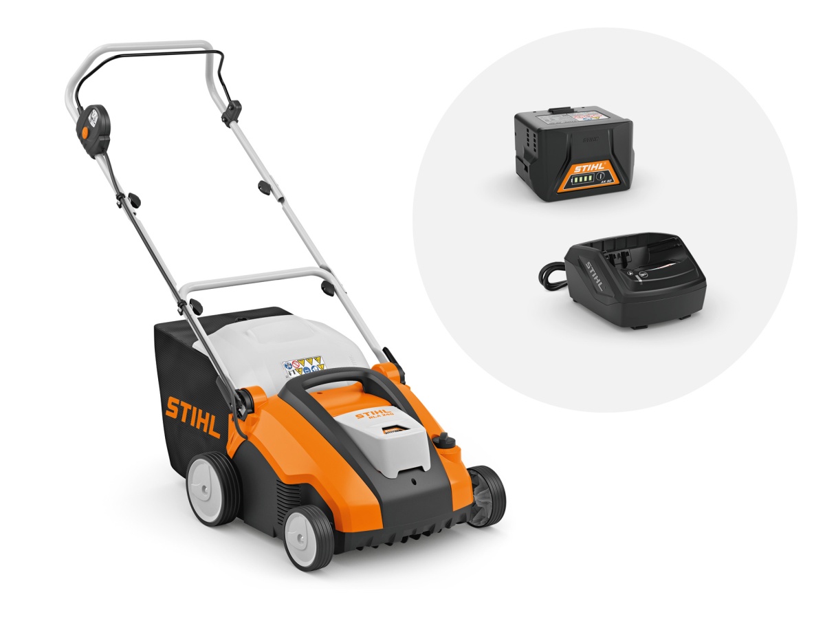 Escarificador de batería RLA 240 Set AK 30S + AL 101