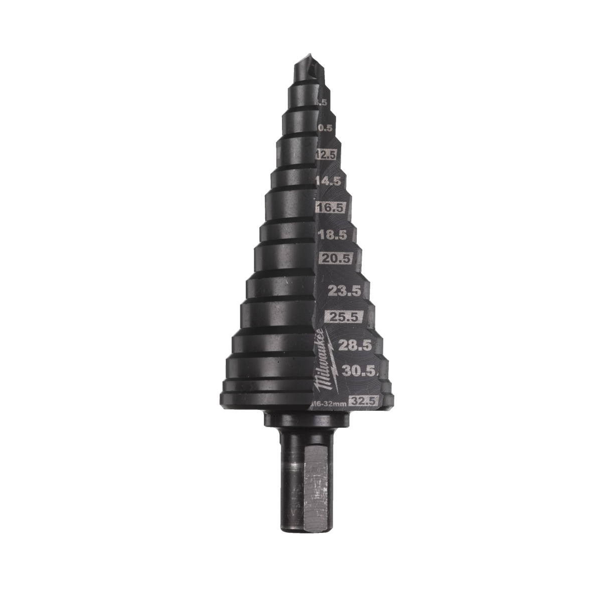 Broca Milwaukee escalonada COBALTO M6-M32