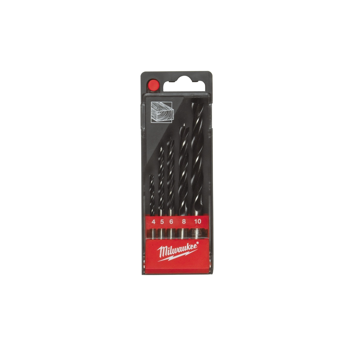 Estuche de 5 brocas para madera