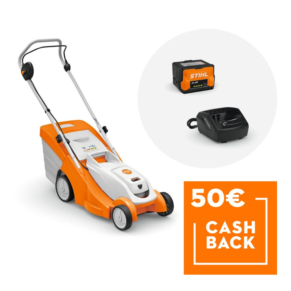Cortacésped de batería STIHL RMA 239.1 SET (AK 30 + AL 101)
