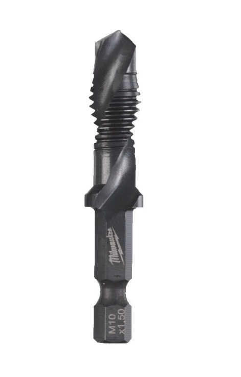 Broca Milwaukee ROSCADAS HSS-G 1/4" hex. M10 x 58mm