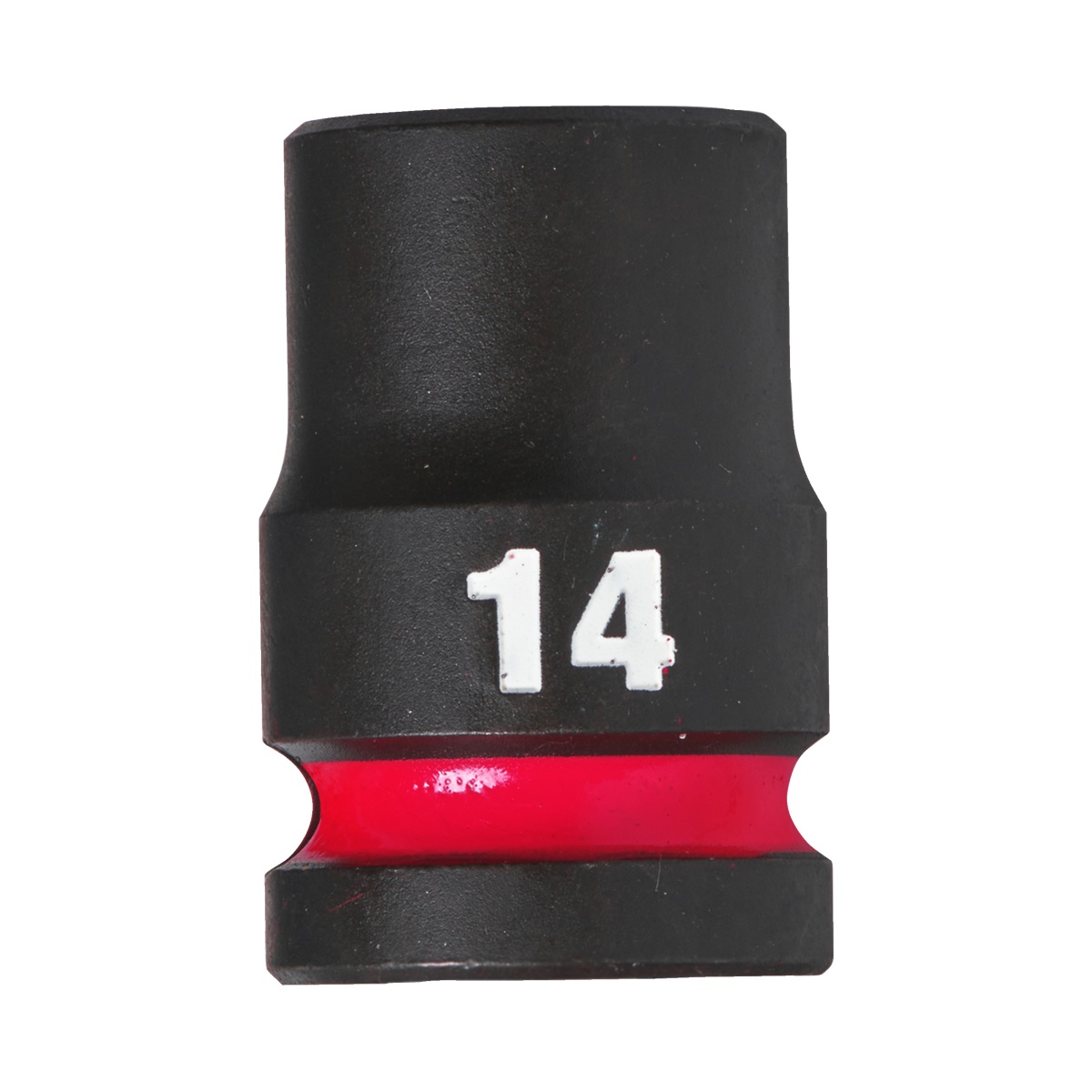 Vaso de impacto Milwaukee 1/2"corto 14mm