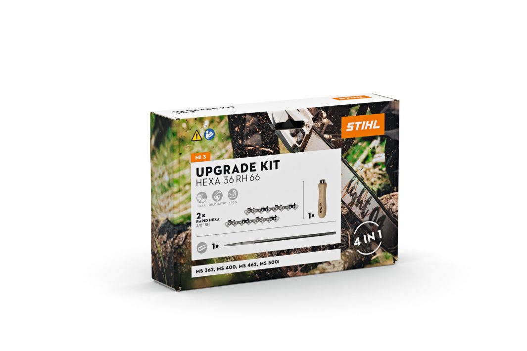 Kit de actualización 3, HEXA STIHL - 36RH, 2 x Cadena 66 eslabones