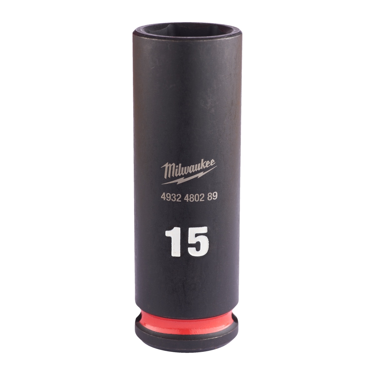 Vaso de impacto Milwaukee 3/8" largo 15mm