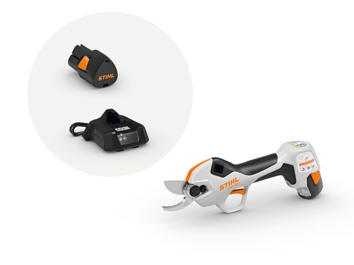 Tijera de podar a batería STIHL ASA 20 SET (AS 2 + AL 1)