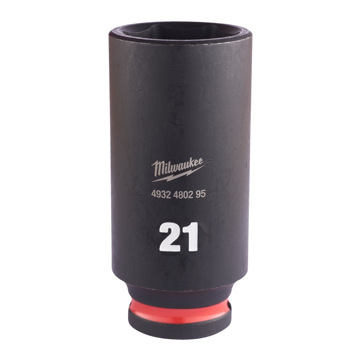 Vaso de impacto Milwaukee 3/8" largo 21mm