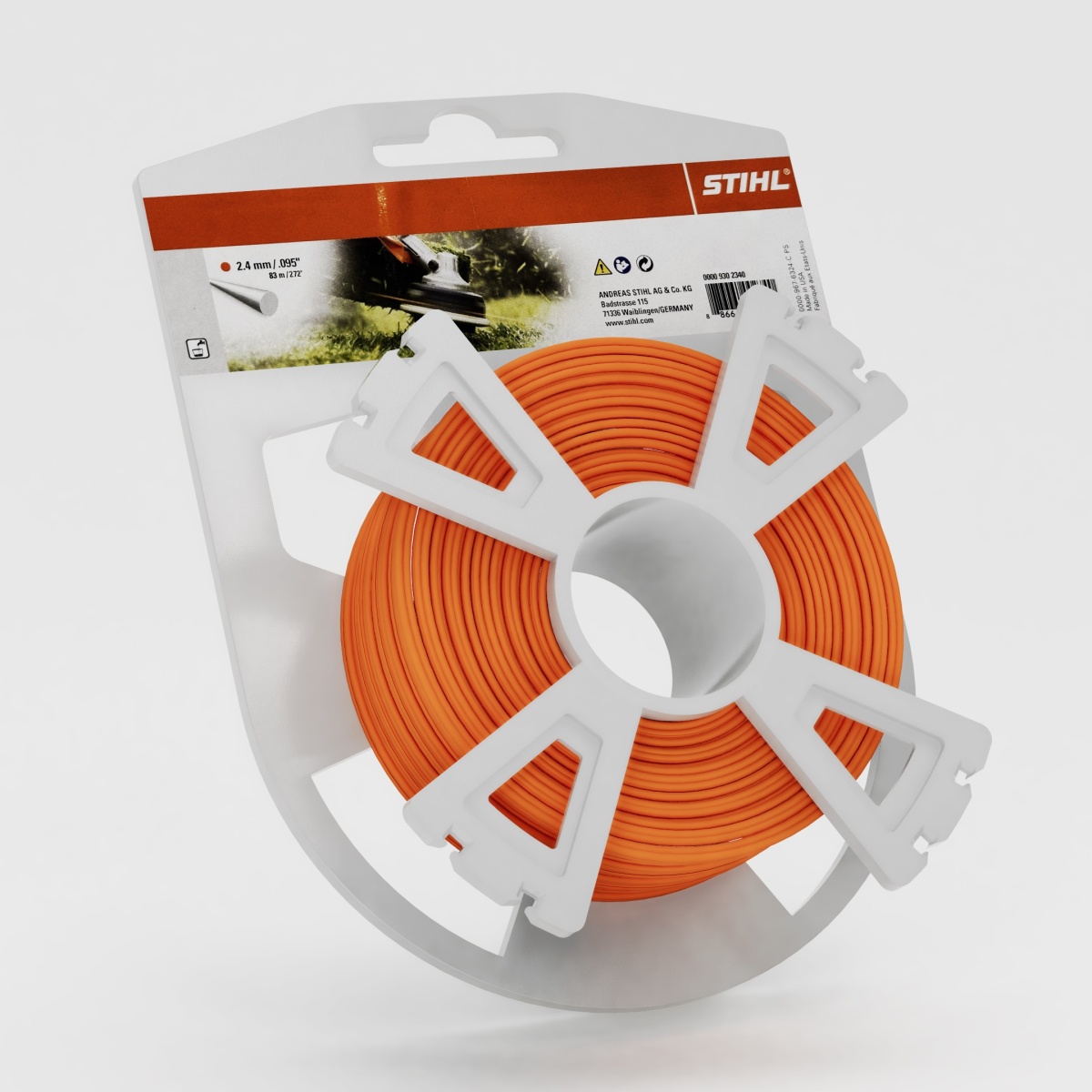 Hilo corte STIHL - redondo Ø 2.4 mm x 83.0 m