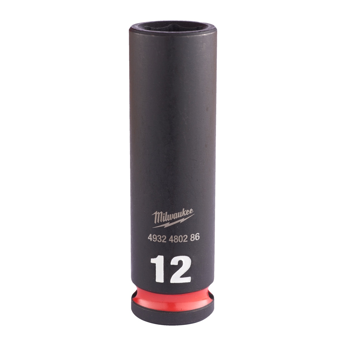 Vaso de impacto Milwaukee 3/8" largo 12mm