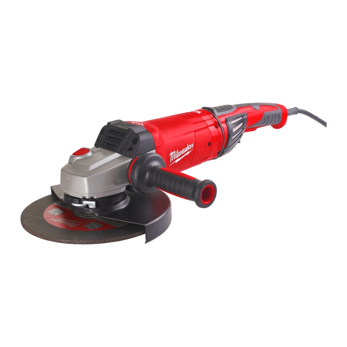 Amoladora angular Milwaukee - AGVKB 24-230 EKX de 2400W con freno RAPIDSTOP™