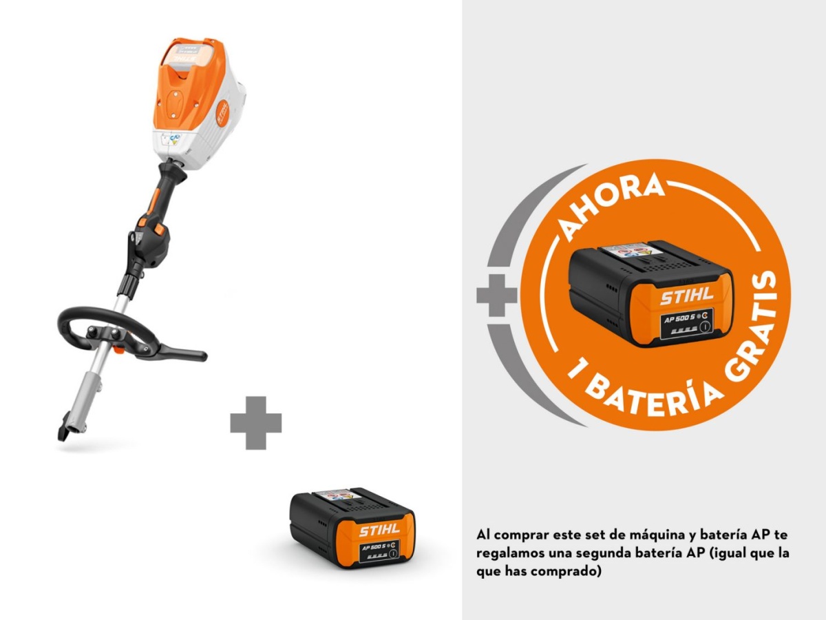 Motor Combi de batería KMA 200.0 R Con batería AP 500S y una batería GRATIS