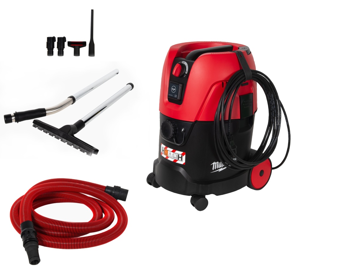 Aspirador de polvo Milwaukee de 25L - AS2-250EH