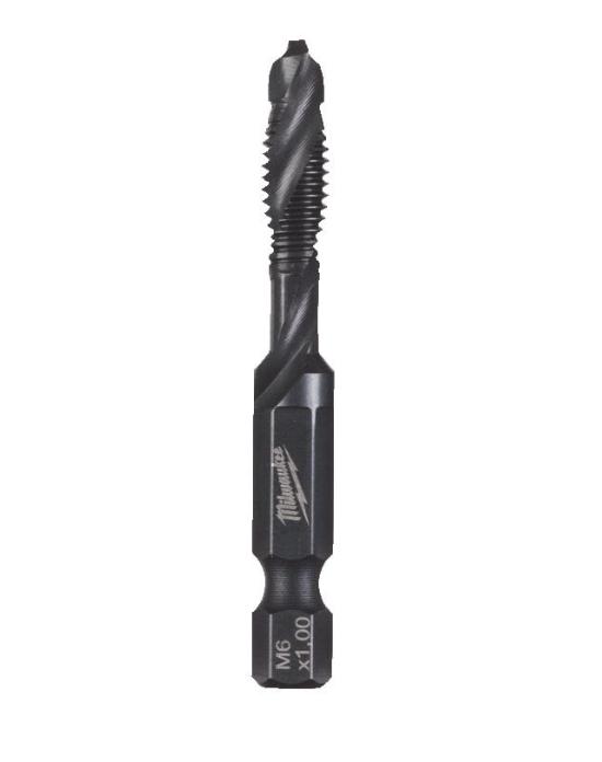Broca Milwaukee ROSCADAS HSS-G 1/4" hex. M6 x 57mm