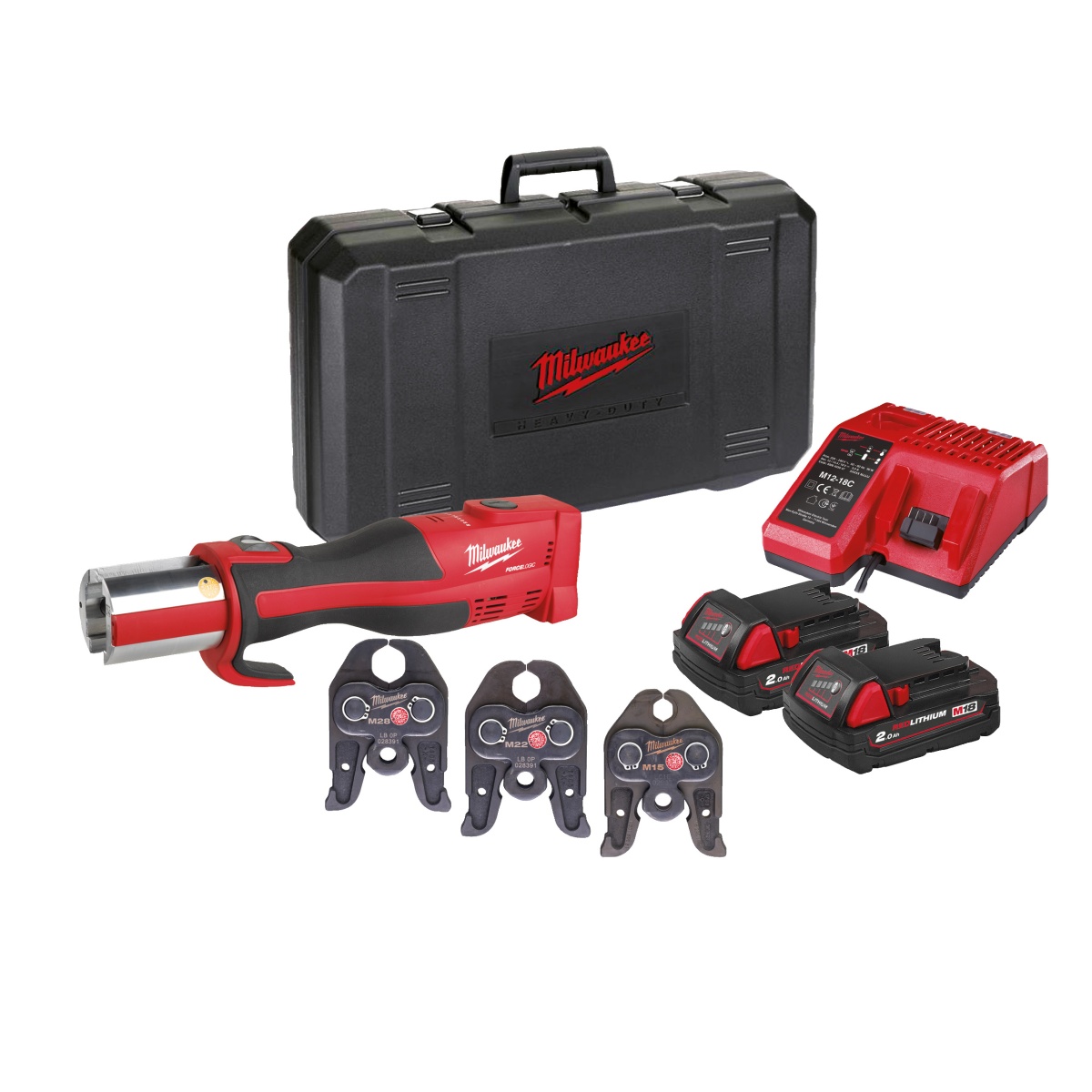 Prensadora hidráulica M18BLHPT-202C M-KIT M18™ FORCE LOGIC™