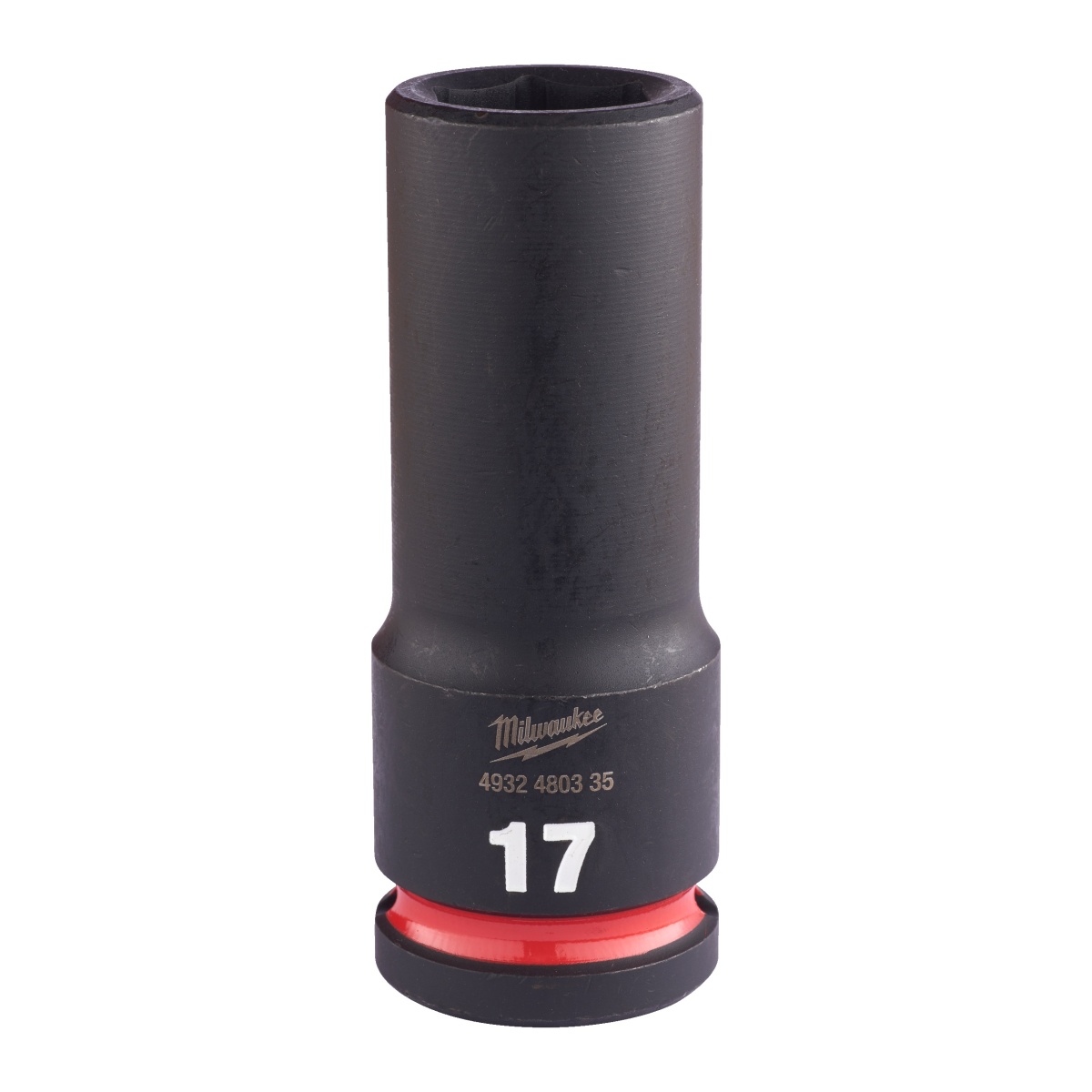 Vaso de impacto Milwaukee 1/2"largo 17mm