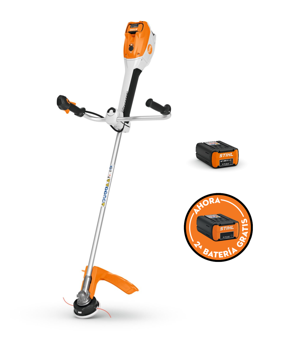 Desbrozadora de batería STIHL FSA 400, AutoCut 46-2, + Advance Plus + Batería STIHL AP 300 S + Batería GRATIS