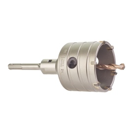 Set corona TCT SDS-Plus 68x182, husillo, broca piloto y llave allen