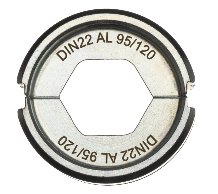 Matrices de crimpado Milwaukee - DIN22 ALU 95/120