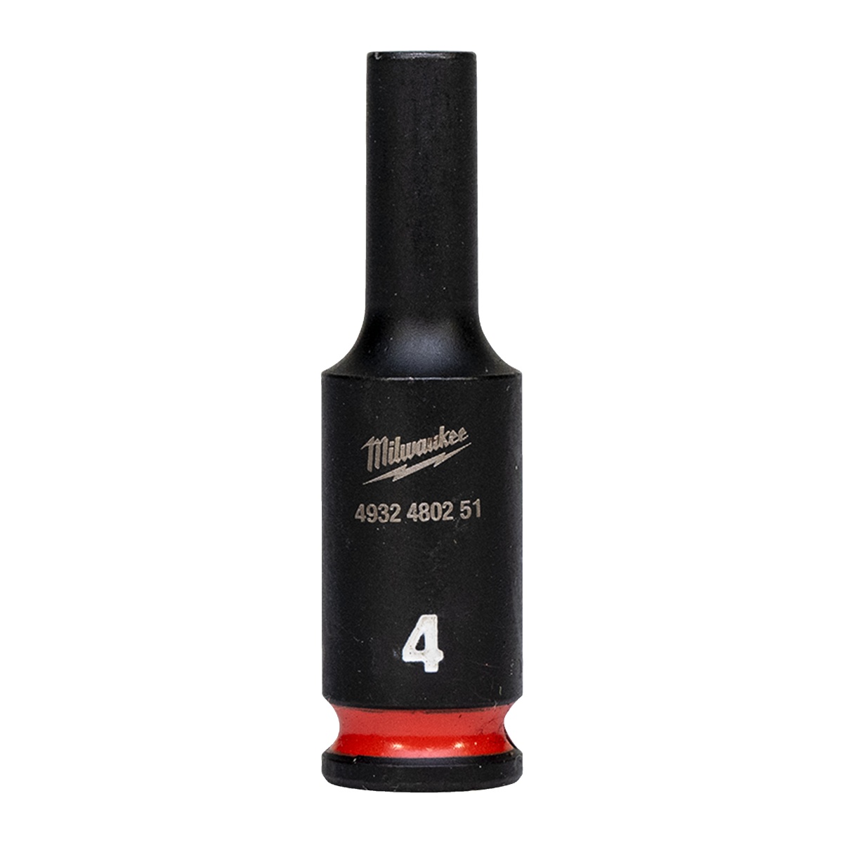 Vaso de impacto Milwaukee 1/4"largo 4mm