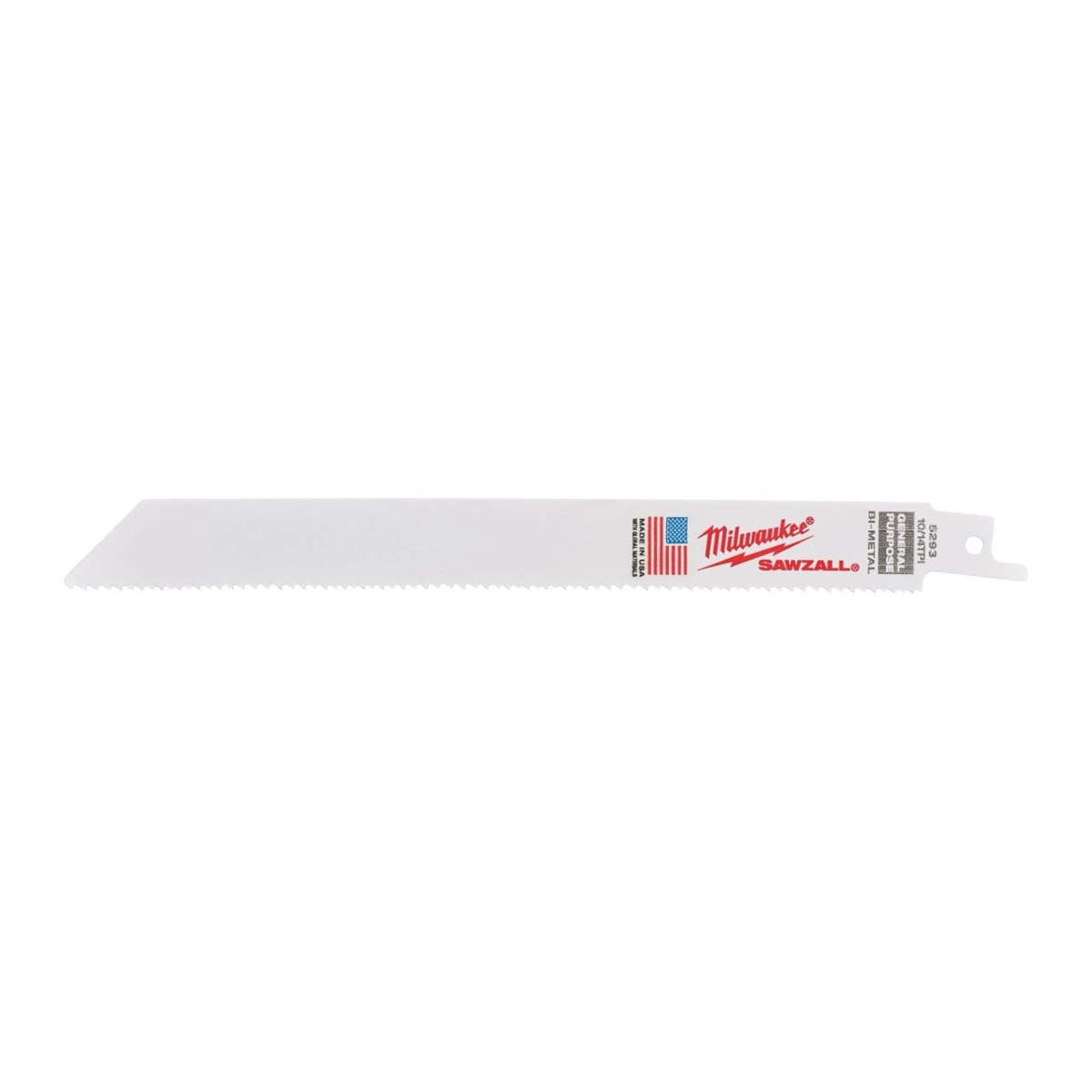 Hoja Sable UNIVERSAL Metal, Madera y Plástico 200mm 10/14Tpi - 5uds