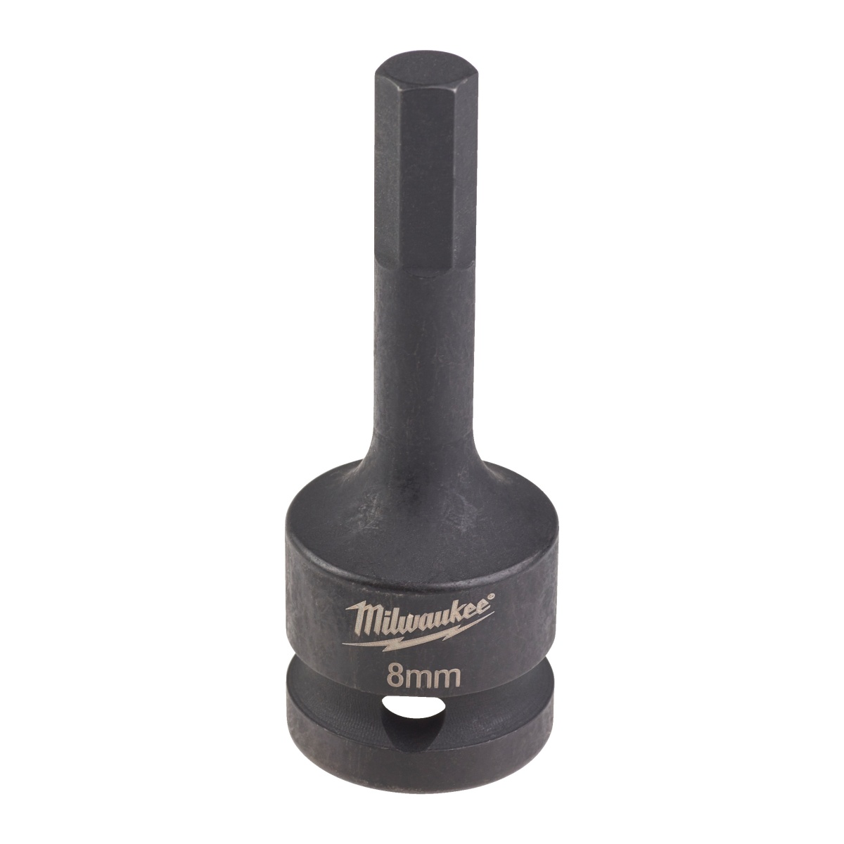 Vaso de impacto Milwaukee 1/2"MACHO Hex 8