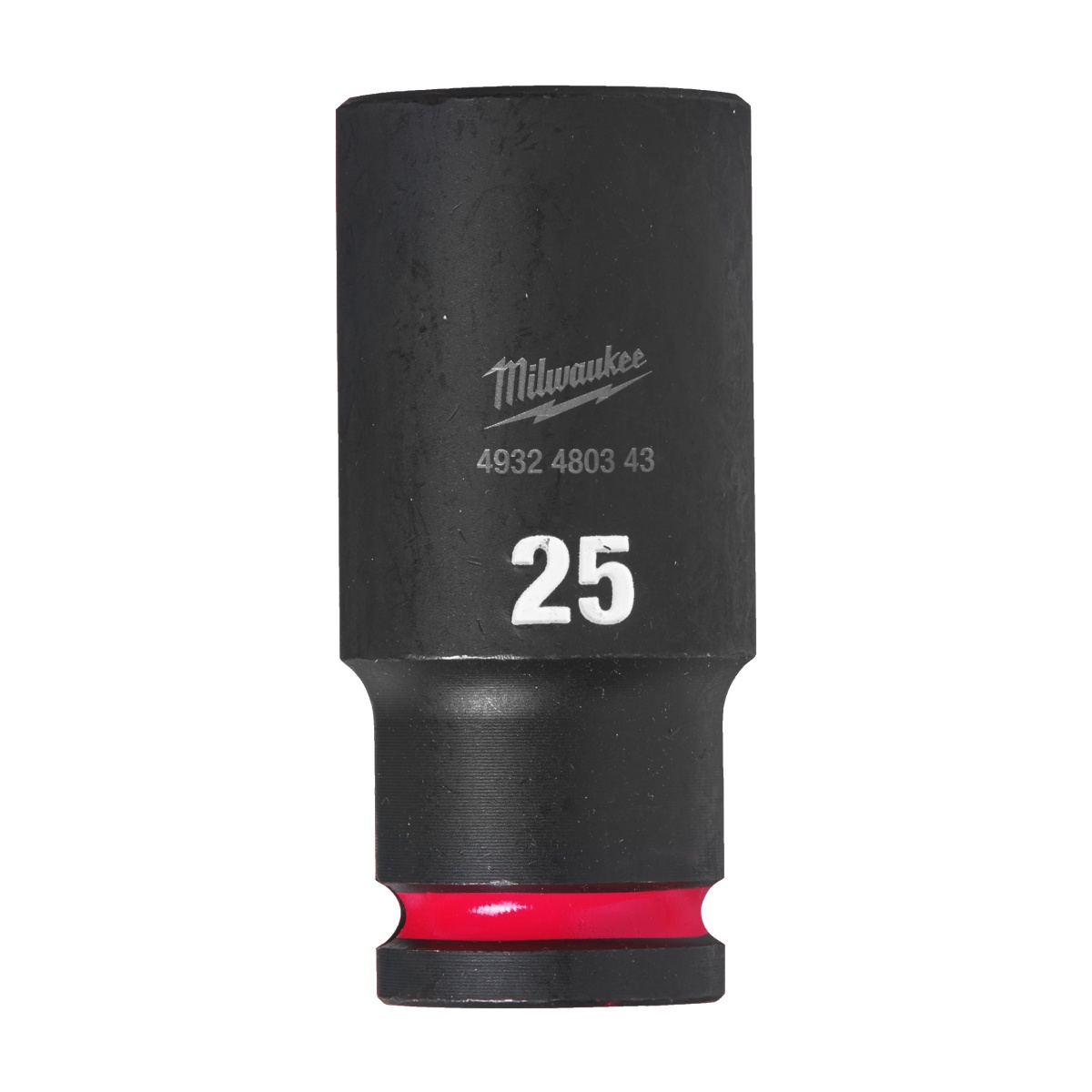 Vaso de impacto Milwaukee 1/2"largo 25mm