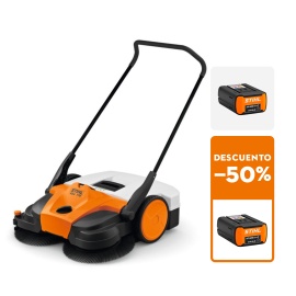 Barredora de acumulador STIHL - KGA 770.+ Batería STIHL AP 500 S + (Batería STIHL AP 500 S - 50%) Barredora de acumulador STIHL - KGA 770.+ Batería STIHL AP 500 S + (Batería STIHL AP 500 S - 50%)