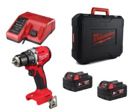 Taladro atornillador compacto sin escobillas Milwaukee - M18 BLDDRC-502C, M18™