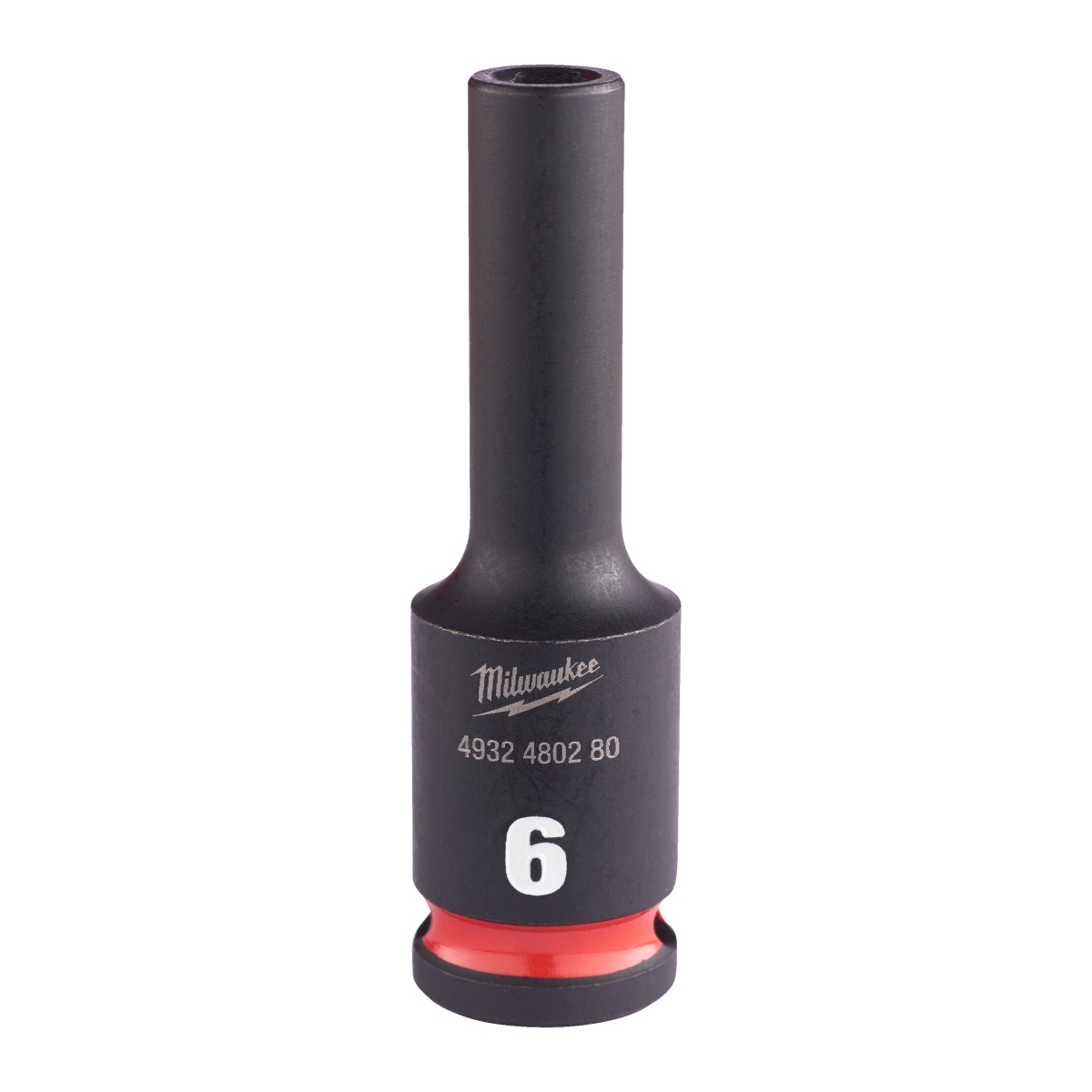 Vaso de impacto Milwaukee 3/8" largo 6mm