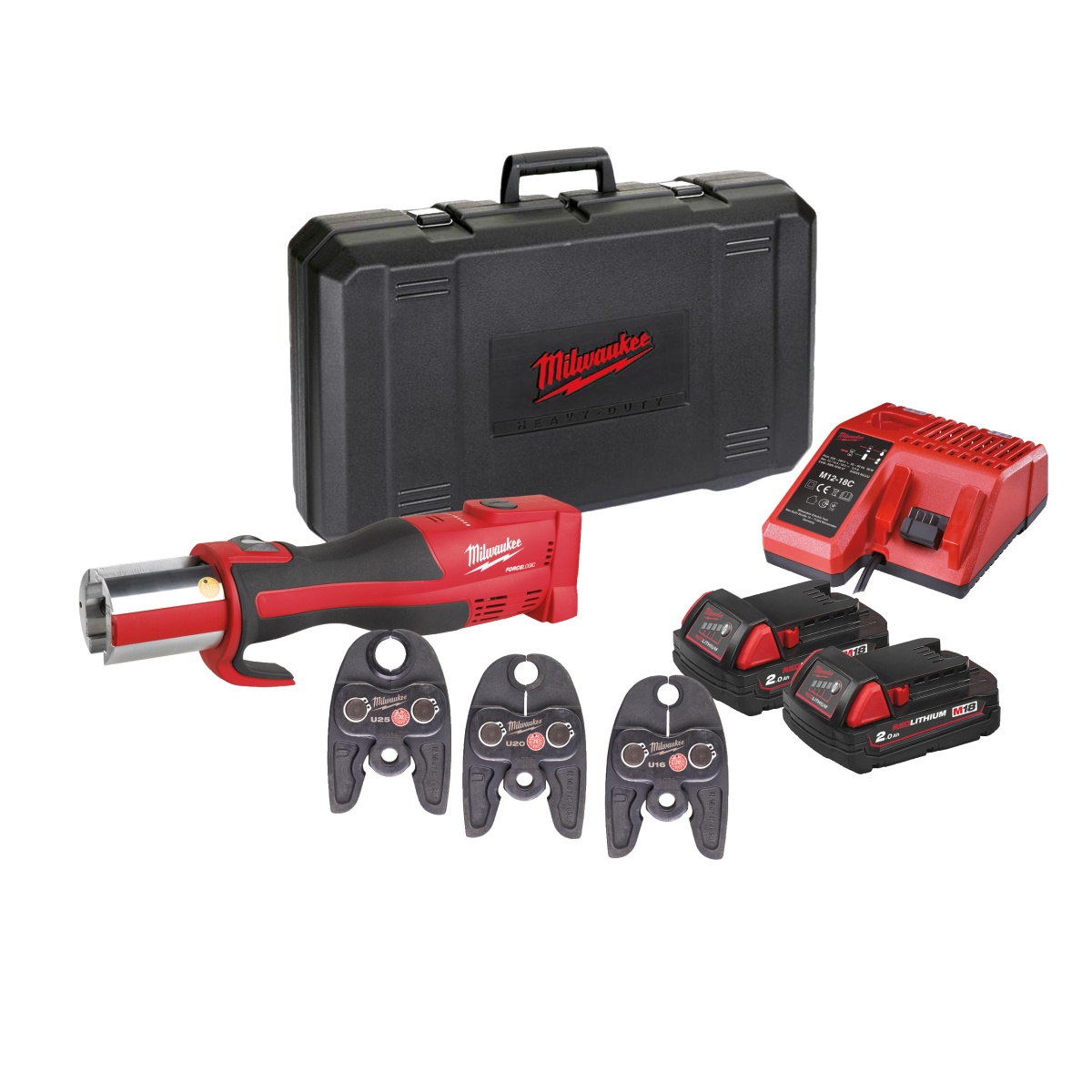 Prensadora hidráulica M18BLHPT-202C U-KIT M18™ FORCE LOGIC™