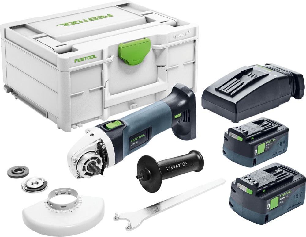 Amoladora angular a batería Festool - AGC 18-125 5,0 EBI-Plus
