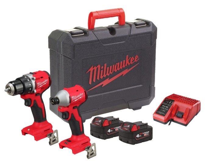 Kit de herramientas M18BLCPP2B-402C M18™ (M18 BLDDRC-0 + M18BLIDRC-0)