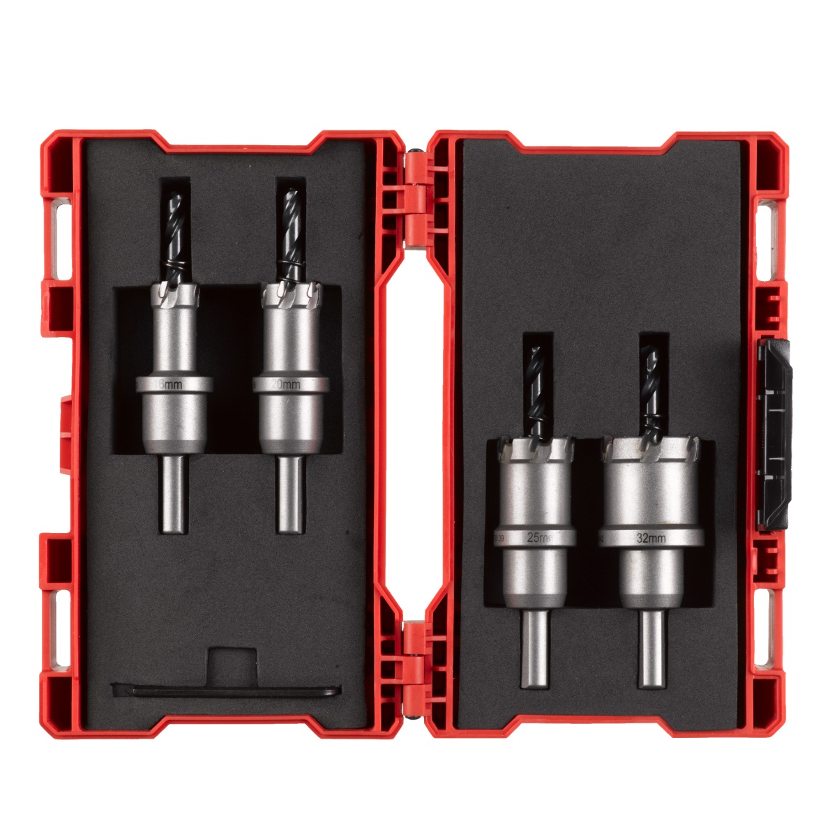 Coronas metal duro Milwaukee para INOX Set 1-4pc