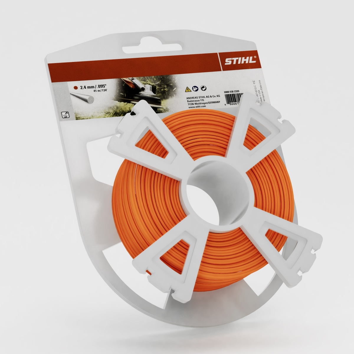 Hilo corte STIHL - redondo Ø 2.4 mm x 41.0 m