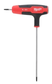 Llave en T macho con mango Torx Milwaukee - T8 Llave en T macho con mango Torx Milwaukee - T8