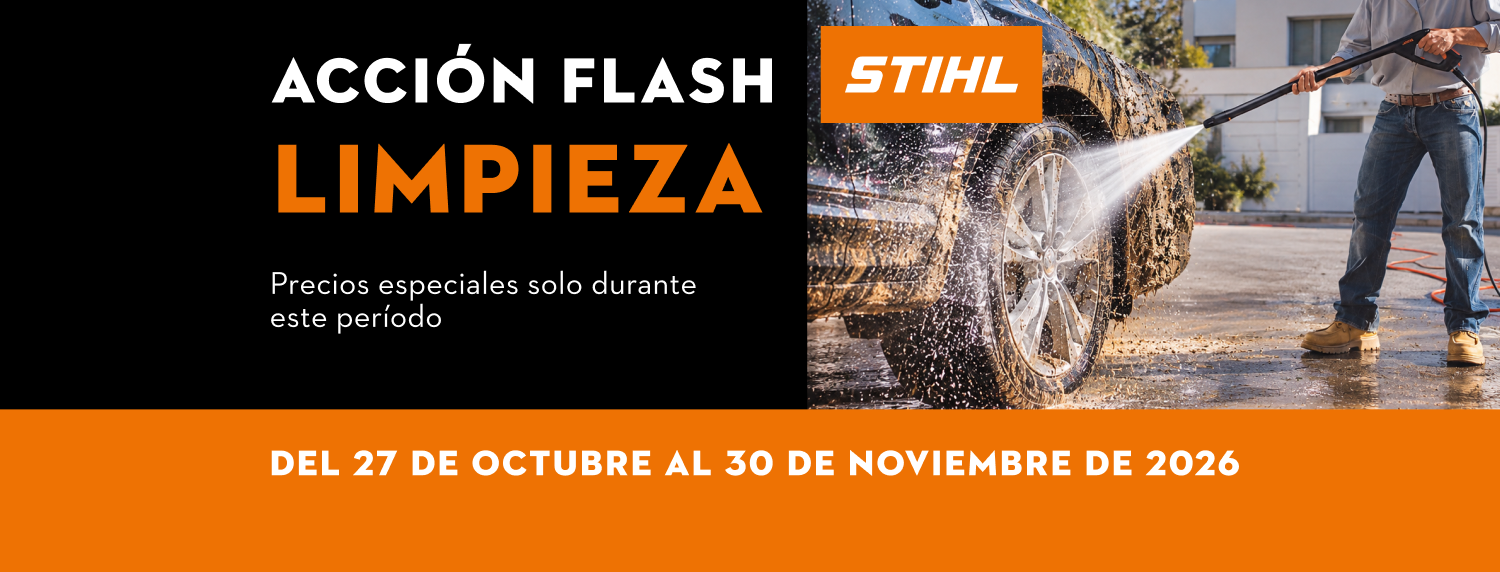 Acción Flash - Limpieza STIHL