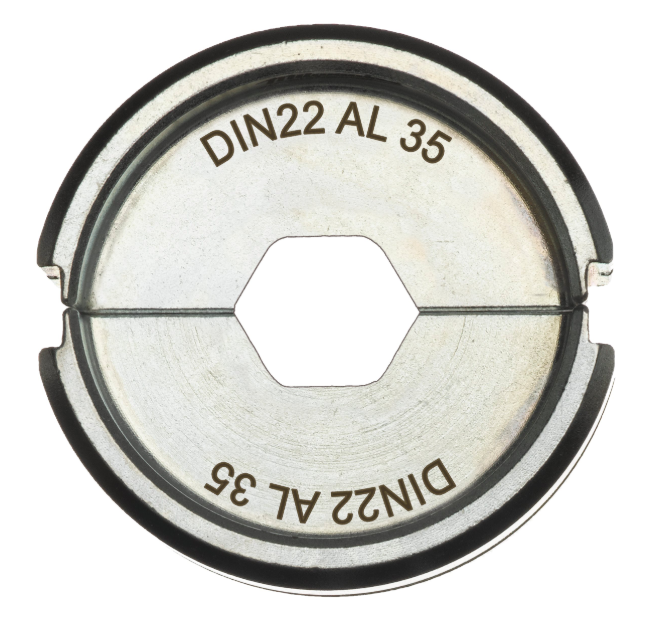 Matrices de crimpado Milwaukee - DIN22 ALU 35
