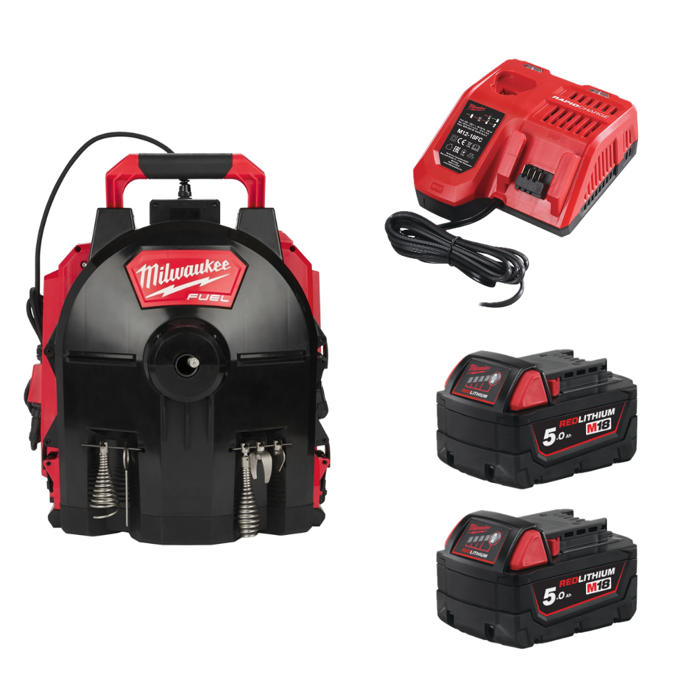 Desatascadora de pie Milwaukee - M18FFSDC16-502 M18 FUEL™