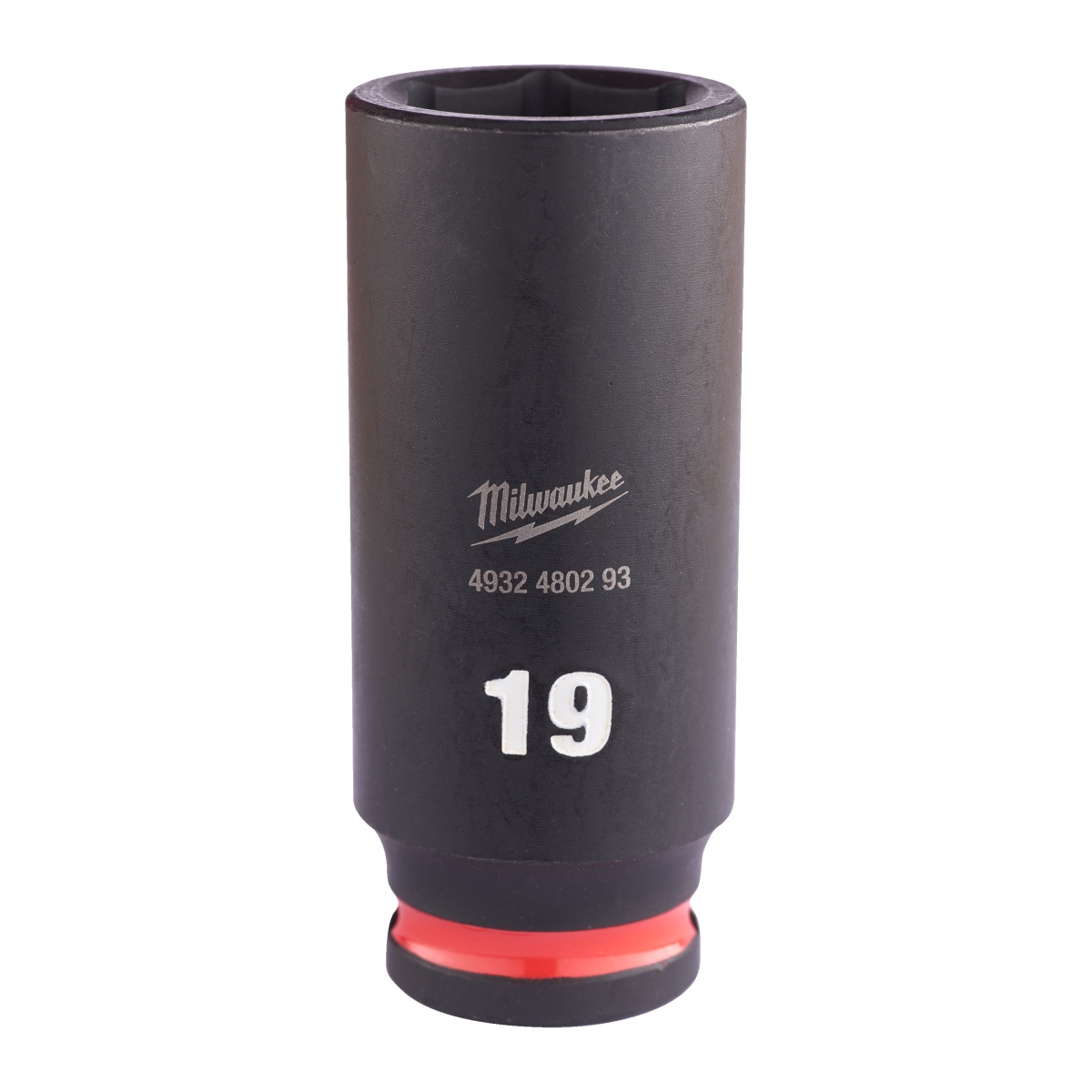 Vaso de impacto Milwaukee 3/8" largo 19mm