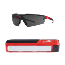 L4FL-301 Linterna de área REDLITHIUM™ USB TRUEVIEW™+Gafas de seguridad básicas ahumadas