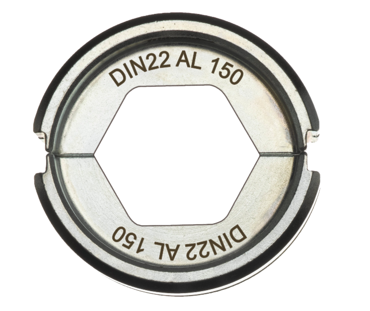 Matrices de crimpado Milwaukee - DIN22 ALU 150